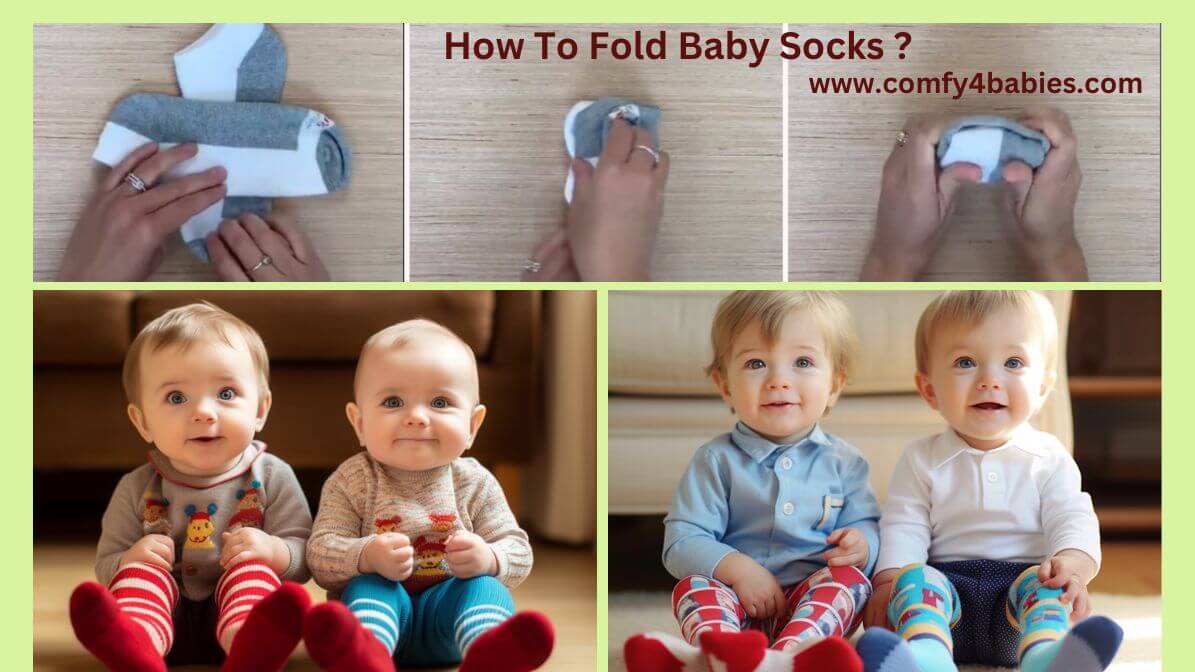 how to fold baby socks